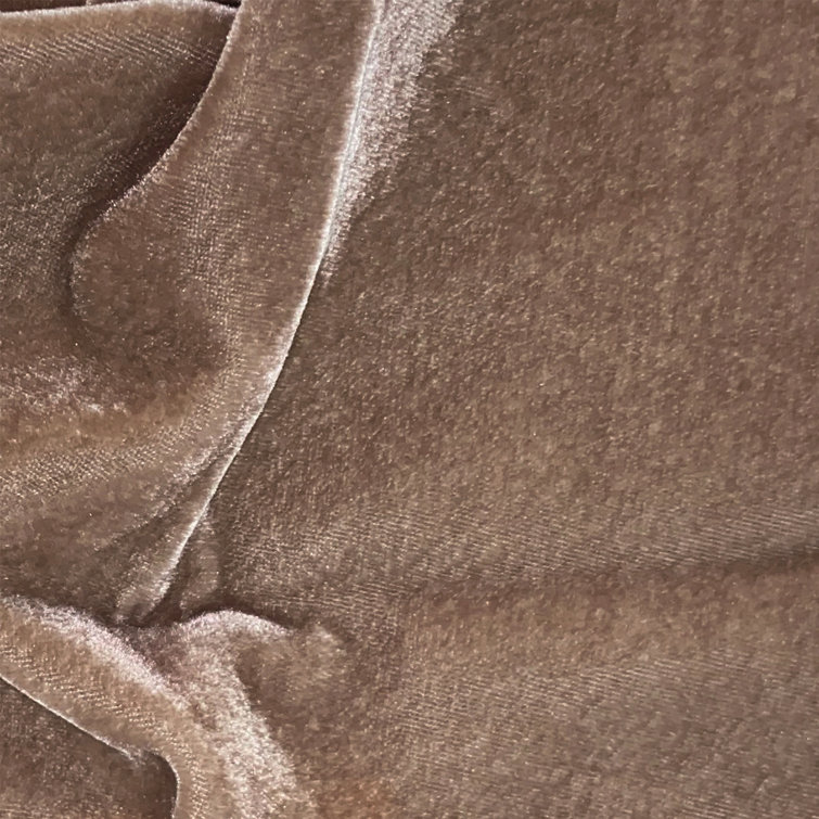 Stella Solid Faux Silk Velvet Romantic Western 14x42 inch